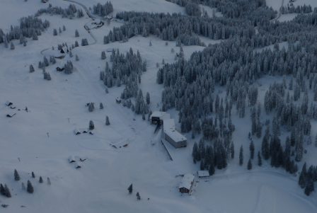 Bildquelle: Drohnenbild //Kantonspolizei Appenzell Ausserhoden 2019_01_11_Schwaegalp_Lawine_2