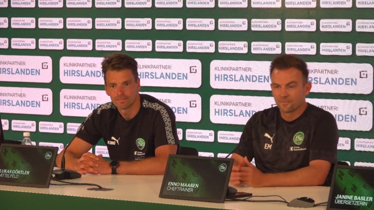 Letzte Einblicke beim FCSG vor dem Spiel gegen SL Benfica